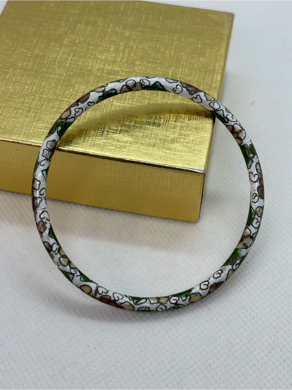 CLOISONNÉ BANGLE BRACELET